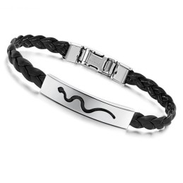 Bracciale In Pelle Di Titanio Da Donna Con Reputazione Affidabile