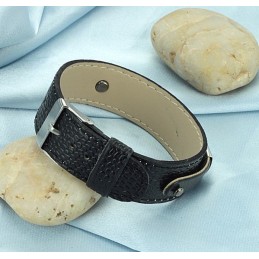 Bracciale In Titanio Nero Di Qualità Affidabile