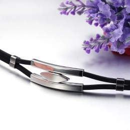 Bracciale In Silicone Di Titanio Di Alta Qualità