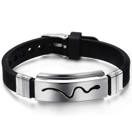 Ampia Varietà Di Braccialetti In Silicone E Titanio