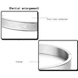 Bracciale In Titanio A Forma Di Stella Facile Da Usare Per Gli Innamorati