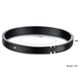 La Regina Del Bracciale In Titanio Di Qualità Per Gli Innamorati
