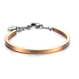 Bracciale In Titanio A Forma Di Lucchetto Da Donna Di Qualità Affidabile