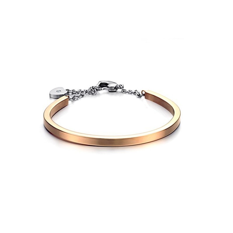 Bracciale In Titanio A Forma Di Lucchetto Da Donna Di Qualità Affidabile Bracciale In Titanio A Forma Di Lucchetto Da Donna Di Qualità Affidabile