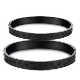 Bracciale In Titanio The Queen Of Quality Stars Per Gli Innamorati