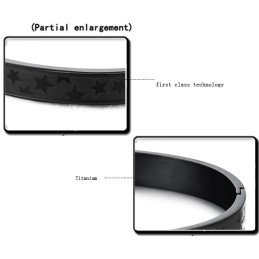 Bracciale In Titanio The Queen Of Quality Stars Per Gli Innamorati