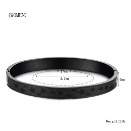 Bracciale In Titanio The Queen Of Quality Stars Per Gli Innamorati