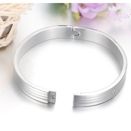Bracciale In Titanio Con Strass, Qualità E Quantità Garantite Per Gli Amanti