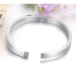 Bracciale In Titanio Con Strass, Qualità E Quantità Garantite Per Gli Amanti