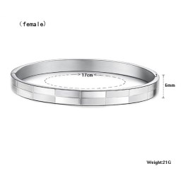 Ampia Varietà Di Bracciale In Titanio Con Griglia Per Gli Amanti