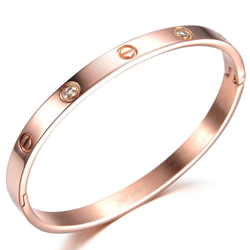 Bracciale In Titanio Con Vite Femmina Di Qualità Superiore Bracciale In Titanio Con Vite Femmina Di Qualità Superiore