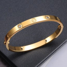 Bracciale Da Donna In Titanio Di Qualità Affidabile Con Strass