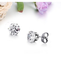 Ampia Varietà Di Orecchini Da Donna In Titanio Con Diamante