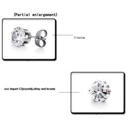 Ampia Varietà Di Orecchini Da Donna In Titanio Con Diamante