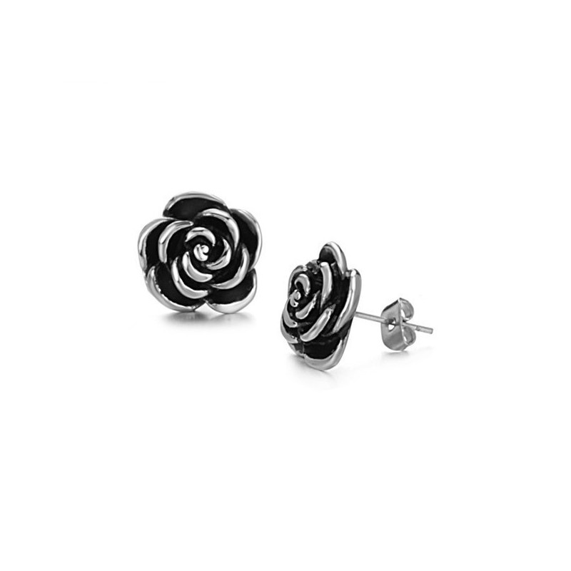Orecchini In Titanio Di Alta Qualità A Forma Di Fiore Da Donna Orecchini In Titanio Di Alta Qualità A Forma Di Fiore Da Donna
