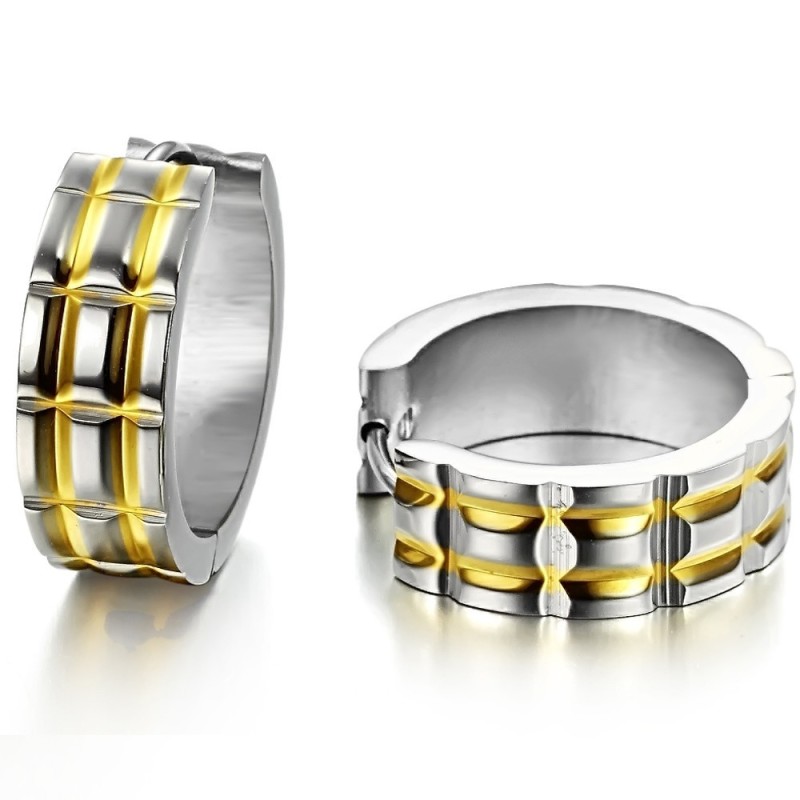 Orecchini Unisex In Titanio Di Qualità Stabile