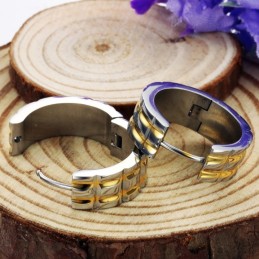 Orecchini Unisex In Titanio Di Qualità Stabile