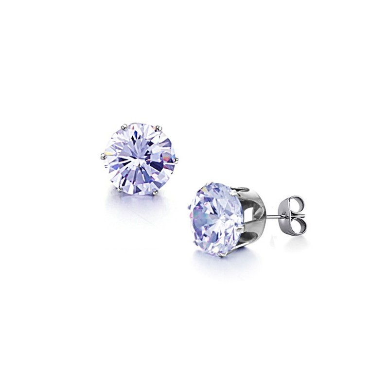 Orecchini Da Donna In Titanio Con Strass, Venduti Bene In Tutto Il Mondo Orecchini Da Donna In Titanio Con Strass, Venduti Bene In Tutto Il Mondo