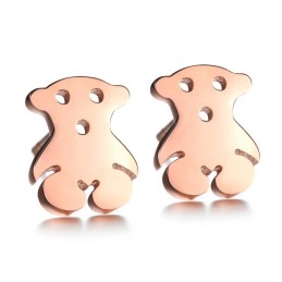 Orecchini In Titanio A Forma Di Orso Da Donna, Con Qualità E Quantità Garantite