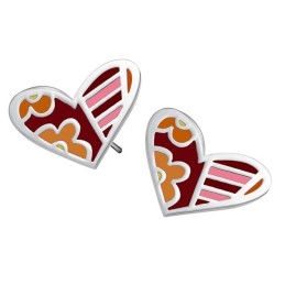 Orecchini A Forma Di Cuore In Titanio Di Qualità Stabile Per Donna