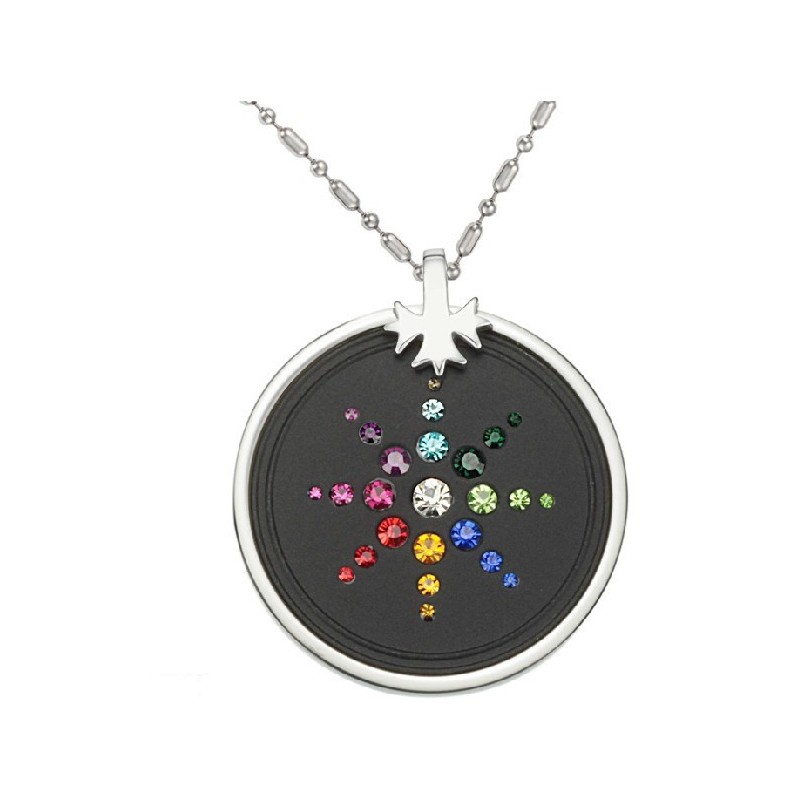 Collana In Titanio Pelelith Con Diamante, Nota Per La Sua Qualità Eccellente Collana In Titanio Pelelith Con Diamante, Nota Per La Sua Qualità Eccellente