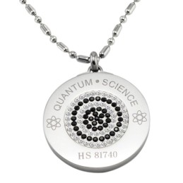 Collana In Titanio Pelelith Con Diamante E Reputazione Affidabile