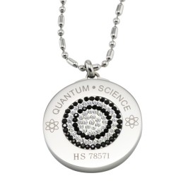Collana In Titanio Pelelith Con Diamante E Reputazione Affidabile