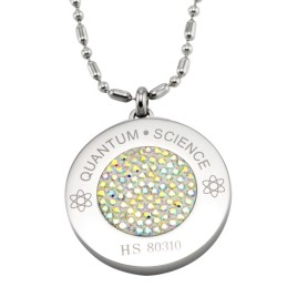 Collana In Titanio Pelelith Con Diamante E Reputazione Affidabile