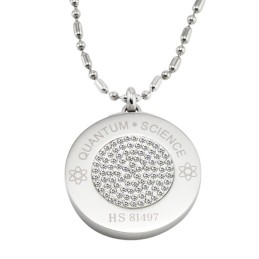 Collana In Titanio Pelelith Con Diamante E Reputazione Affidabile