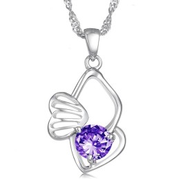 Collana In Titanio Placcato In Platino, Resistente All'Uso E Anallergica Per Donna