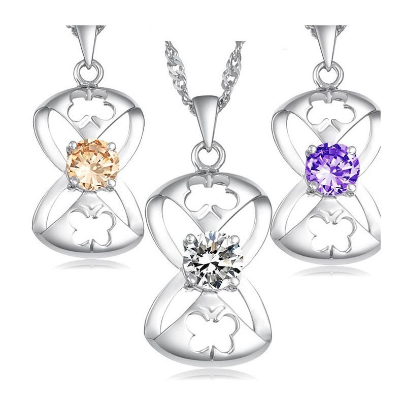Ampia Varietà Di Collana In Titanio Placcato In Platino A Forma Di Farfalla Da Donna Ampia Varietà Di Collana In Titanio Placcato In Platino A Forma Di Farfalla Da Donna