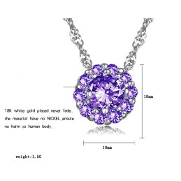 Noto Per La Sua Raffinata Qualità, La Collana Da Donna In Titanio Placcato In Platino
