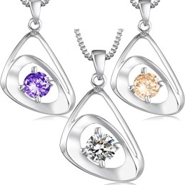 Collana Da Donna In Titanio Placcato Platino Con Qualità E Quantità Garantite