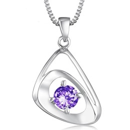 Collana Da Donna In Titanio Placcato Platino Con Qualità E Quantità Garantite