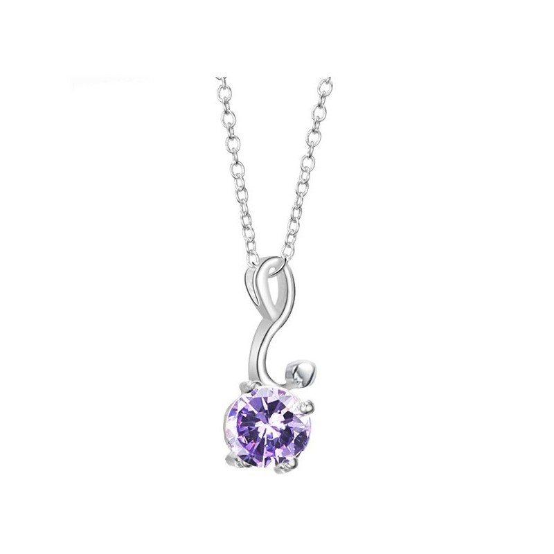 Ampia Varietà Di Collana Da Donna In Titanio Placcato Platino Con Diamante Ampia Varietà Di Collana Da Donna In Titanio Placcato Platino Con Diamante