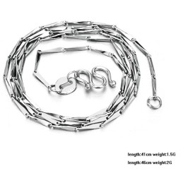 Semi D'Oro Femminili Con Catena In Titanio Placcata In Platino, Qualità E Quantità Garantite