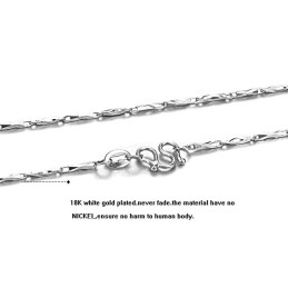 La Regina Della Catena In Titanio Placcato Platino Da Donna Di Qualità