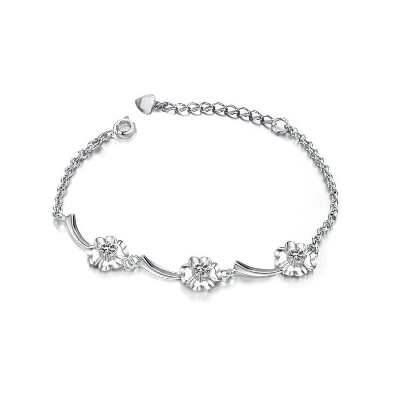 Bracciale Da Donna In Titanio Placcato Platino Con Qualità E Quantità Garantite Bracciale Da Donna In Titanio Placcato Platino Con Qualità E Quantità Garantite