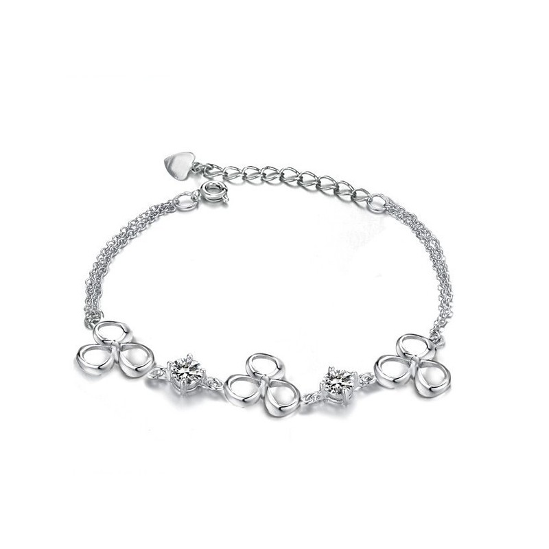 Ampia Varietà Di Braccialetti Da Donna In Titanio Placcato In Platino Anti-Scolorimento Ampia Varietà Di Braccialetti Da Donna In Titanio Placcato In Platino Anti-Scolorimento