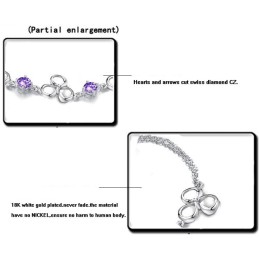 Ampia Varietà Di Braccialetti Da Donna In Titanio Placcato In Platino Anti-Scolorimento