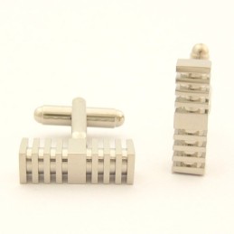Gemelli Con Microfono In Titanio Alla Moda