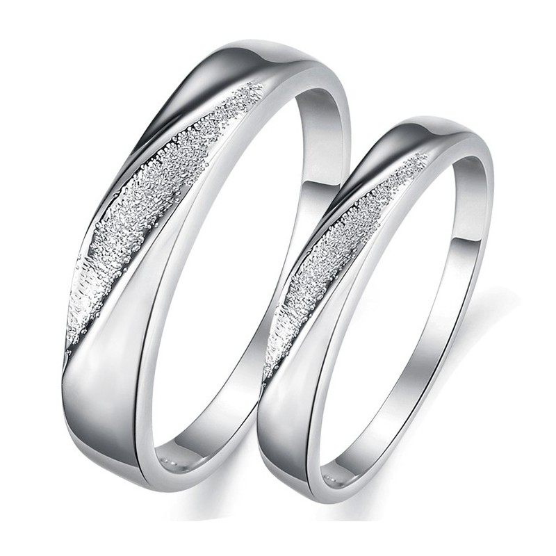 Ampia Varietà Di Anelli In Titanio Con Placcatura In Platino Per Gli Amanti Ampia Varietà Di Anelli In Titanio Con Placcatura In Platino Per Gli Amanti