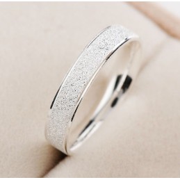 Anello In Titanio Placcato Platino Con Filato Di Perle Facile Da Usare Per Gli Amanti