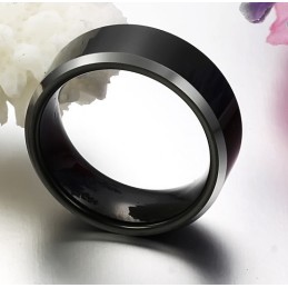 Anello In Ceramica Di Tungsteno Maschile Di Qualità Stabile