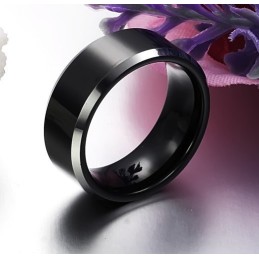 Anello In Ceramica Di Tungsteno Maschile Di Qualità Stabile