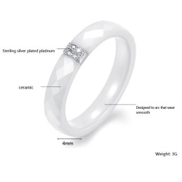 Anello In Ceramica Di Tungsteno Di Alta Qualità