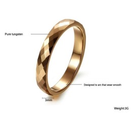 Anello In Ceramica Di Tungsteno Femminile Con Qualità E Quantità Garantite