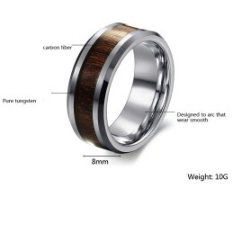 Anello In Ceramica Di Tungsteno Con Qualità E Quantità Garantite