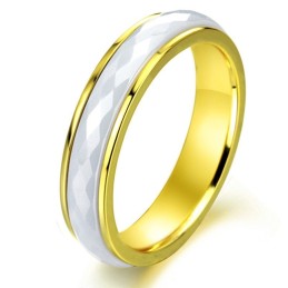 Ampia Varietà Di Anelli In Ceramica Di Tungsteno A Rombo