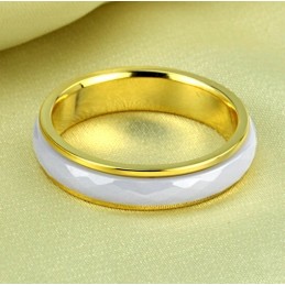 Ampia Varietà Di Anelli In Ceramica Di Tungsteno A Rombo